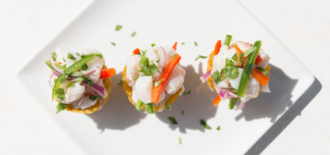 Godfrey Hotel Tampa Ceviche Cups