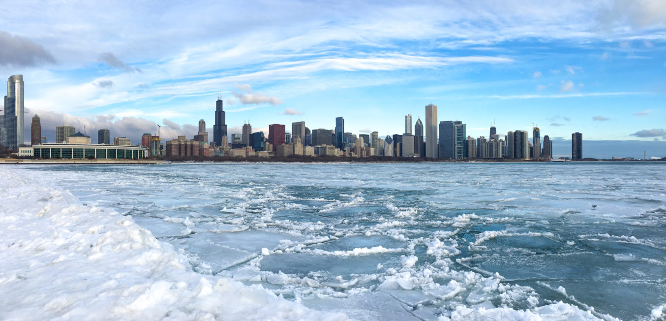 Icy Lakefront