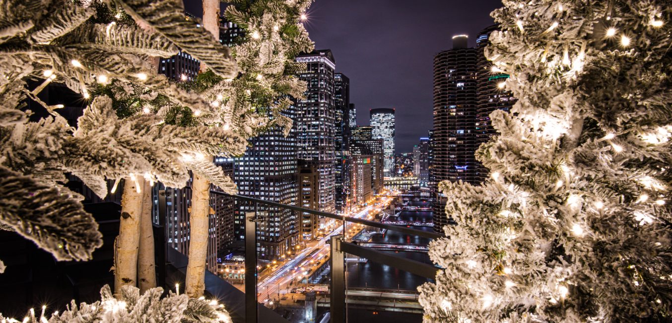 LondonHouse Chicago Holiday Decor Photoshoot