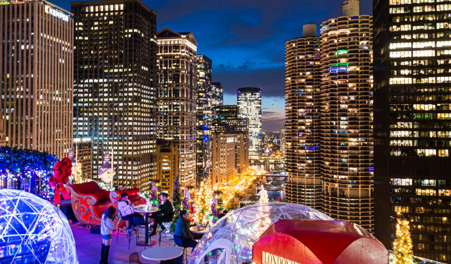Rudolph's Rooftop at LondonHouse Chicago