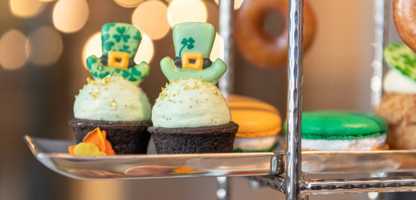 Photoshoot: St. Patrick's Day Afternoon Tea at LondonHouse Chicago