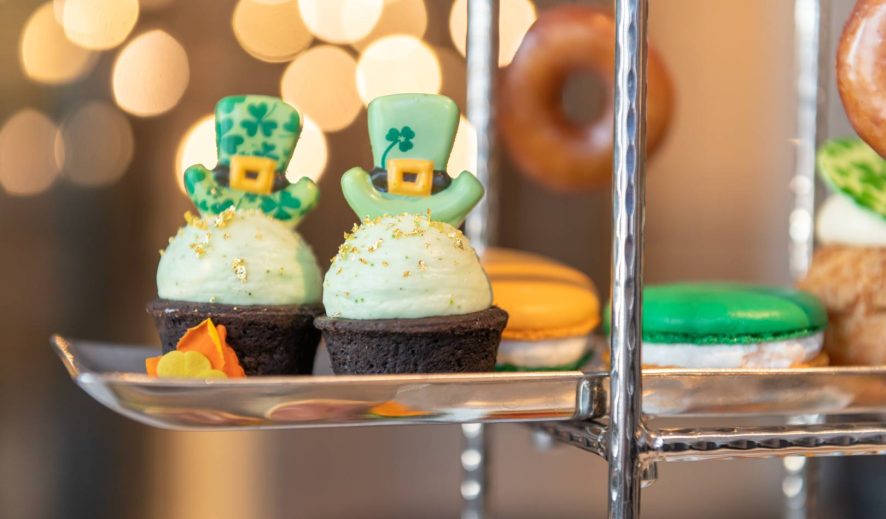 Photoshoot: St. Patrick's Day Afternoon Tea at LondonHouse Chicago