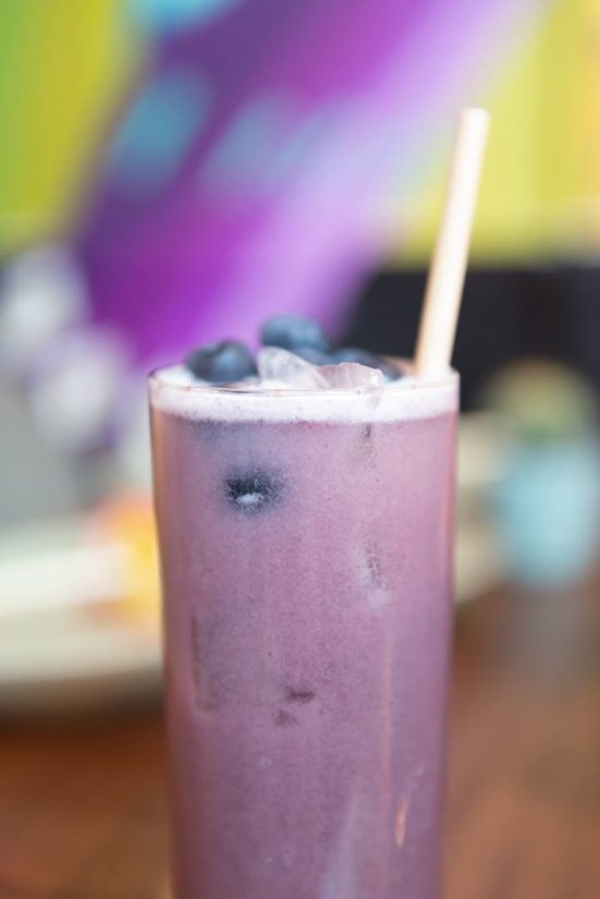 Blueberry Horchata