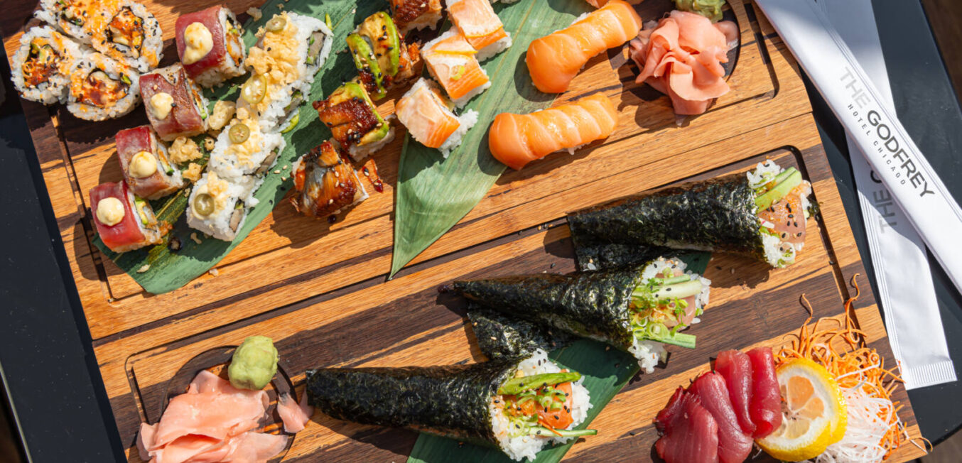 Photographing New Sushi Platters at I|O Godfrey